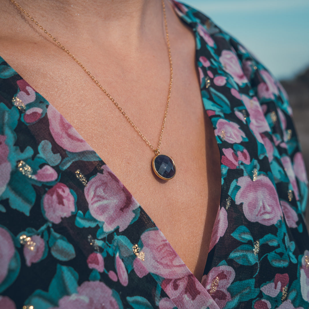 Pendentif LISIE améthyste