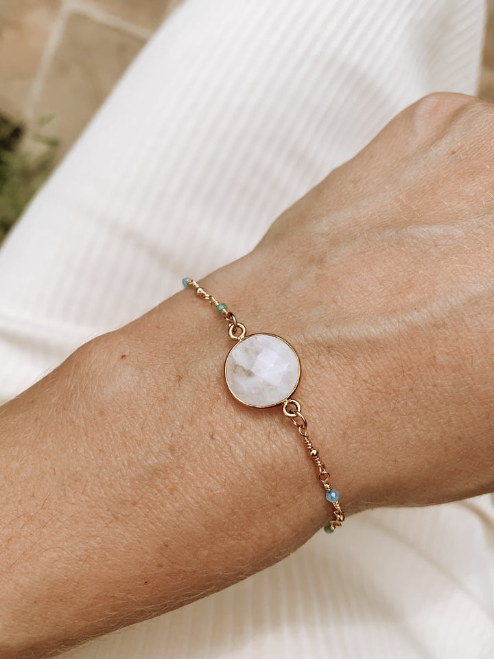 Bracelet Lulu pierre de lune