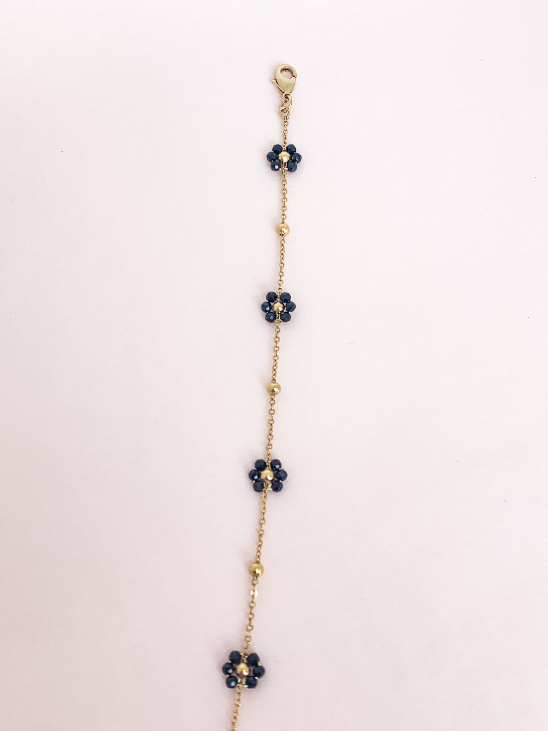 Bracelet Fleur spinelle