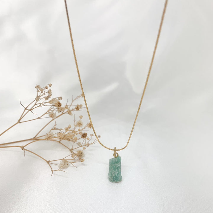 Collier pierre de naissance en pierre naturelle