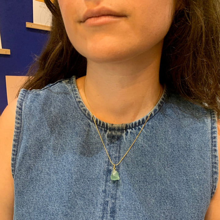 Collier pierre de naissance en pierre naturelle