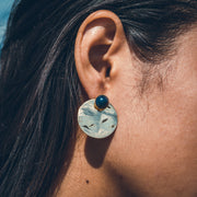 boucles d'oreilles Lapis Lazuli LOU