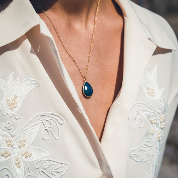 Pendentif ALICIA lapis lazuli