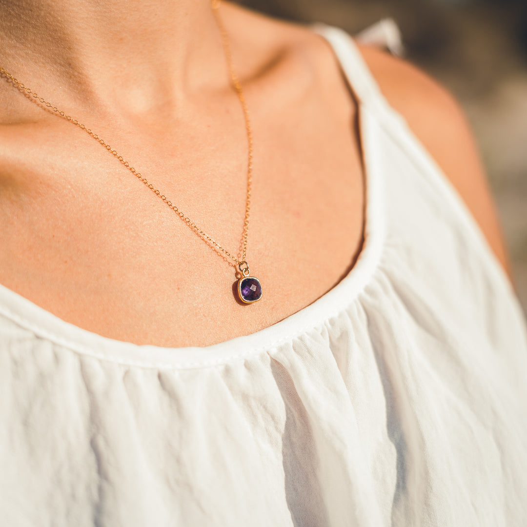 Pendentif LISON améthyste