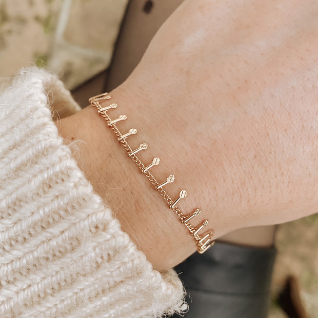 Bracelet KELLY plaqué or