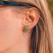 Puces d'oreilles NINON / aventurine