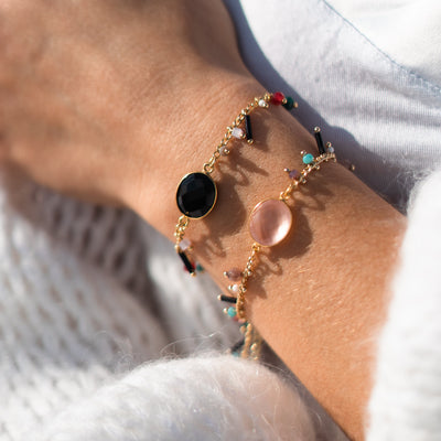 Bracelet PAOLA chaîne perlée