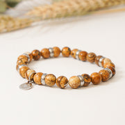 Bracelet LEO jaspe
