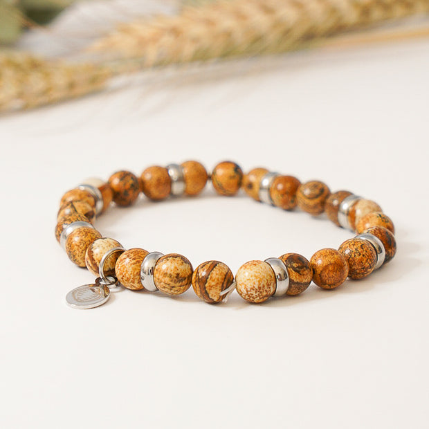 Bracelet LEO jaspe