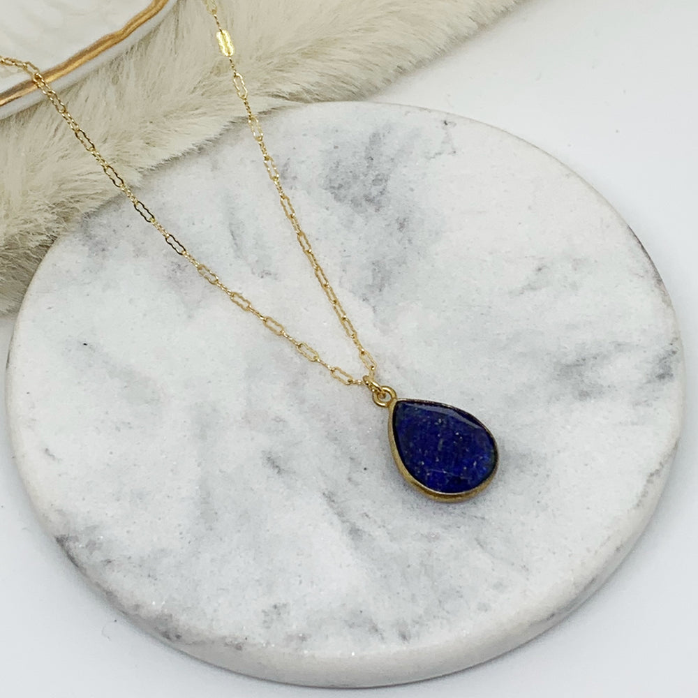 pendentif lapis lazuli ALICIA