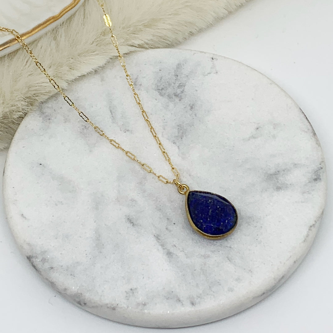 pendentif lapis lazuli ALICIA
