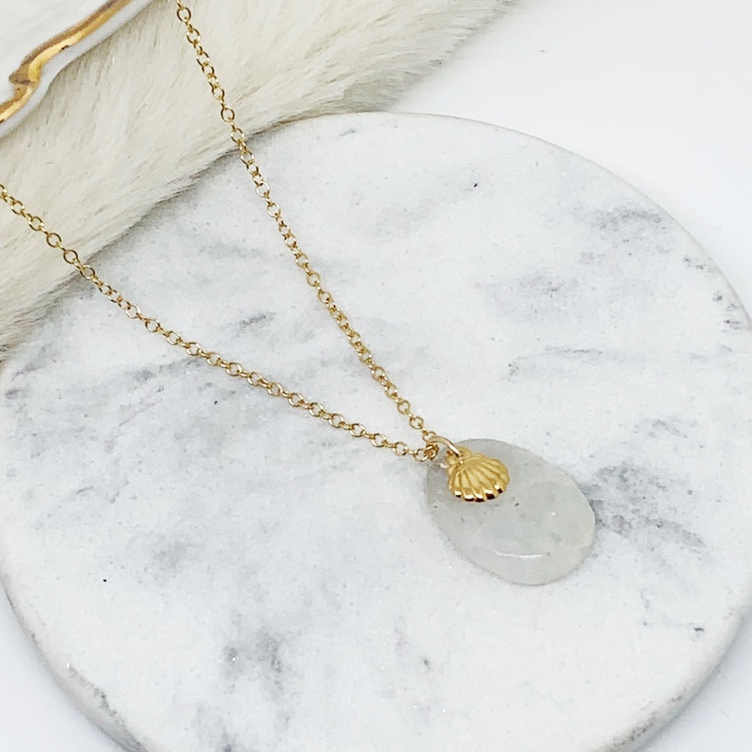 pendentif pierre de lune AUGUSTIN