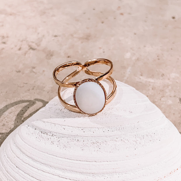 Bague CONSTANCE nacre