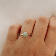 bague aventurine JEANNETTE