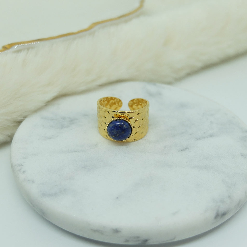 bague lapis lazuli MARINETTE