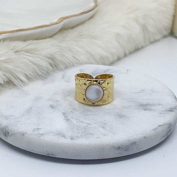 Bague MARINETTE nacre