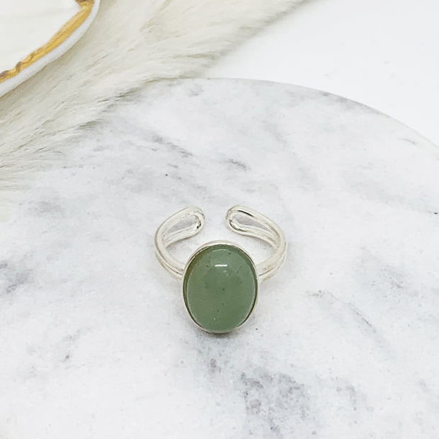 Bague MINA argent aventurine