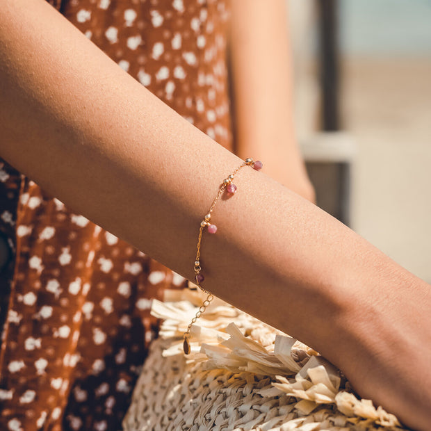 Bracelet EVA plaqué or