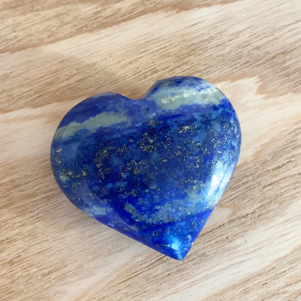 Pierre de souci COEUR lapis lazuli