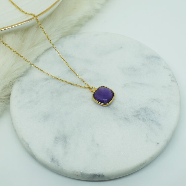 Pendentif LISE améthyste