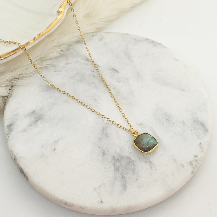 Pendentif LISON labradorite