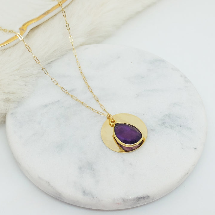 Pendentif LOU améthyste