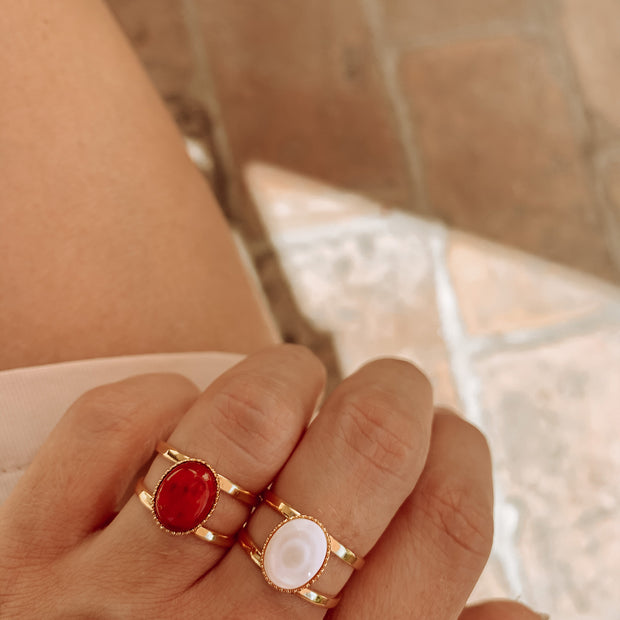 Bague CONSTANCE nacre