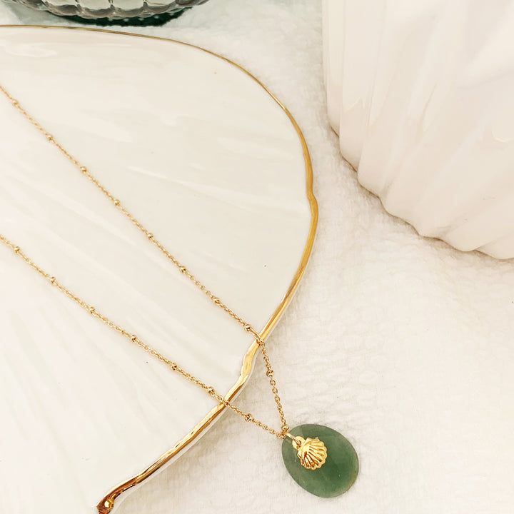 Pendentif AUGUSTIN aventurine